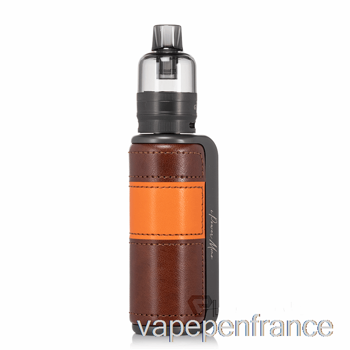 Kit De Démarrage Eleaf Istick Power Mono 80w Stylo Vape Marron Orange